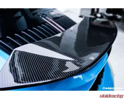 Carbonado DRYPCF Turbo Style Trunk Spoiler Porsche 911 992 2019-2023 - DRYPCF992TS-W
