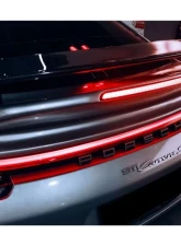 Carbonado DRYPCF Turbo Style Trunk Spoiler Porsche 911 992 2019-2023                                     - DRYPCF992TS-W - Image 7