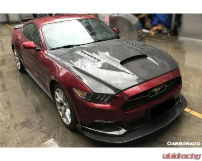 Carbonado Carbonado FRP TRU Style Hood for Ford Mustang GT/V6 2014-2017 - BMC005