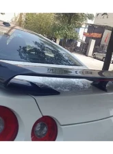 Carbonado CFRP OEM Style Trunk Spoiler for Nissan GTR R35 2008-2020                                     - CF3503OE.W - Image 9