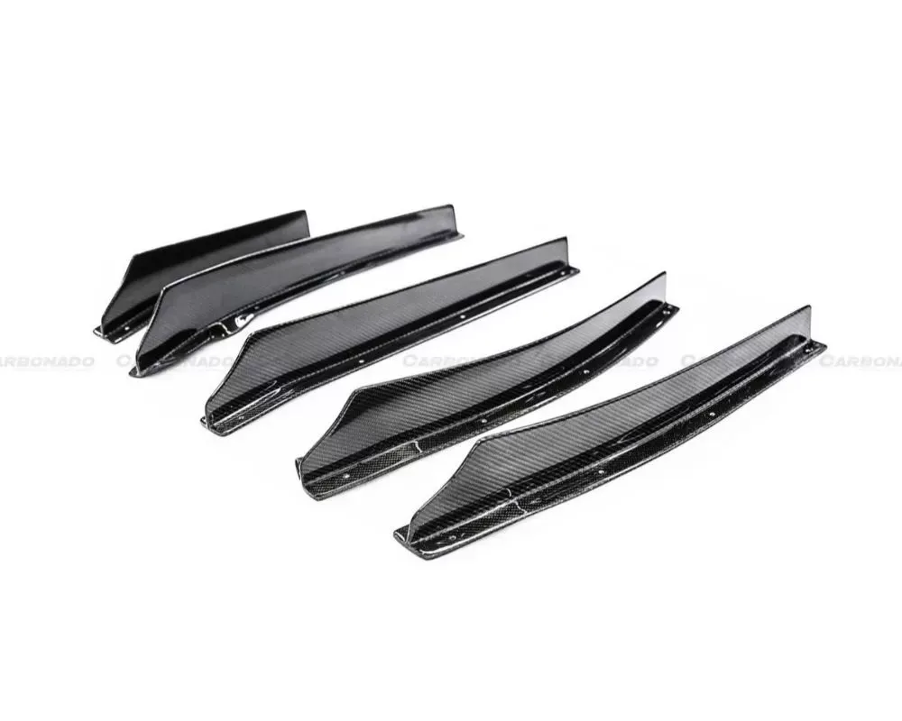 Carbonado CFRP BKSS Style Rear Diffuser Canards Nissan GTR R35 2012-2020 - CF3505BKSS.RDCRD