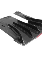 Carbonado CFRP Rear Diffuser w/ LED Light Nissan GTR R35 2012-2020                                     - CF3505NSMO.RD CF3505BKSS.RDCRD - Image 2