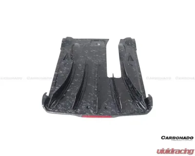 Carbonado CFRP Rear Diffuser w/ LED Light Nissan GTR R35 2012-2020 - CF3505NSMO.RD CF3505BKSS.RDCRD