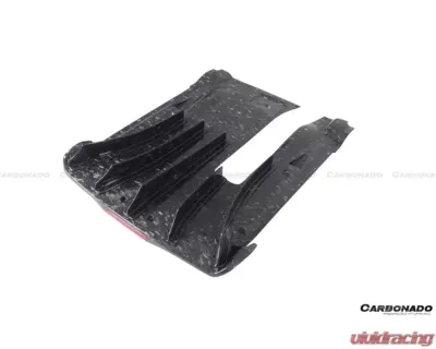 Carbonado CFRP Rear Diffuser w/ LED Light Nissan GTR R35 2012-2020 - CF3505NSMO.RD CF3505BKSS.RDCRD