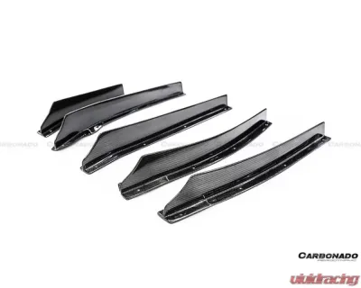 Carbonado CFRP Rear Diffuser w/ LED Light Nissan GTR R35 2012-2020 - CF3505NSMO.RD CF3505BKSS.RDCRD