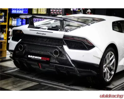 Carbonado CFRP Rear Bumper Grill Lamborghini Huracan LP580 2015-2020 - CF5556OE580-RBG