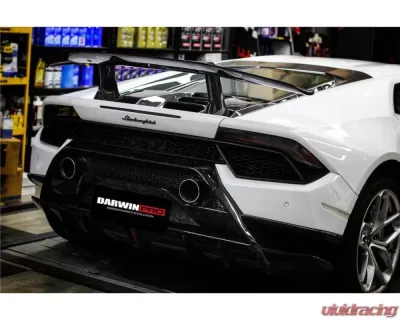 Carbonado CFRP Rear Bumper Grill Lamborghini Huracan LP580 2015-2020 - CF5556OE580-RBG