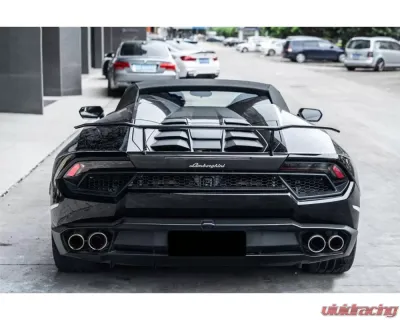 Carbonado CFRP Rear Bumper Grill Lamborghini Huracan LP580 2015-2020 - CF5556OE580-RBG