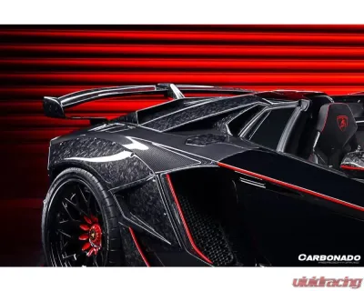 Carbonado FGCF OEM Style Rear Intake Panel Lamborghini Aventador LP700 Roadster 2013-2016 - FGCF5902OE.RIP-2