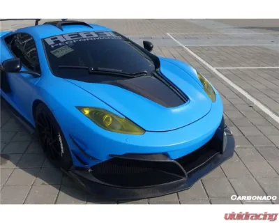 Carbonado Carbonado PCF Partial Hood for McLaren MP4 12C 2011-2014, Unpainted Carbon Fiberglass - PCF8002RP-H