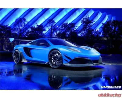 Carbonado Carbonado PCF Partial Hood for McLaren MP4 12C 2011-2014, Unpainted Carbon Fiberglass - PCF8002RP-H