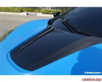 Carbonado Carbonado PCF Partial Hood for McLaren MP4 12C 2011-2014, Unpainted Carbon Fiberglass - PCF8002RP-H