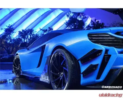 Carbonado FGCF Partial Rear Bumper McLaren MP4 12C | 650S 2011-2017 - FGCF8002RP-RB