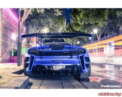 Carbonado FGCF Partial Rear Bumper McLaren MP4 12C | 650S 2011-2017 - FGCF8002RP-RB