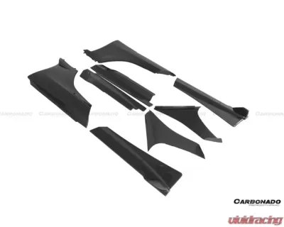 Carbonado CFRP Side Skirts McLaren MP4 12C | 650S 2011-2017 - CF8002RP-SS