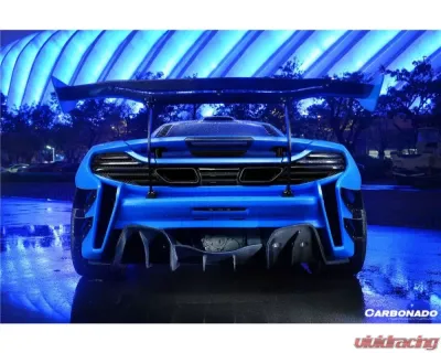 Carbonado CFRP Spoiler & Rear Bumper McLaren MP4 12C | 650S 2011-2017 - CF8002RP-W
