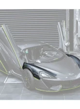 Carbonado CFRP Front Fender McLaren 540C | 570S | 600LT 2015-2021                                     - CF8004OE-FD - Image 9