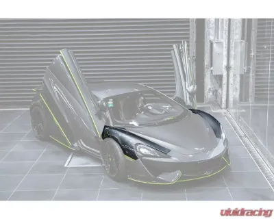 Carbonado CFRP Front Fender McLaren 540C | 570S | 600LT 2015-2021 - CF8004OE-FD