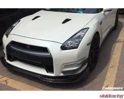 Carbonado Carbonado CFRP BSE Style Front Lip for Nissan GTR R35 2012-2016 - CF8353-2BSE.FL