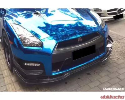 Carbonado Carbonado CFRP BSE Style Front Lip for Nissan GTR R35 2012-2016 - CF8353-2BSE.FL