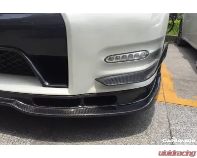 Carbonado Carbonado CFRP BSE Style Front Lip for Nissan GTR R35 2012-2016 - CF8353-2BSE.FL