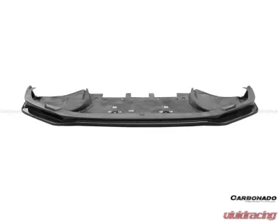 Carbonado DryCF NSM Style Partial Front Lip for Nissan GTR R35 2012-2016 - DRYCF8353NSM-2-FL