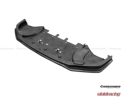 Carbonado DryCF NSM Style Partial Front Lip for Nissan GTR R35 2012-2016 - DRYCF8353NSM-2-FL