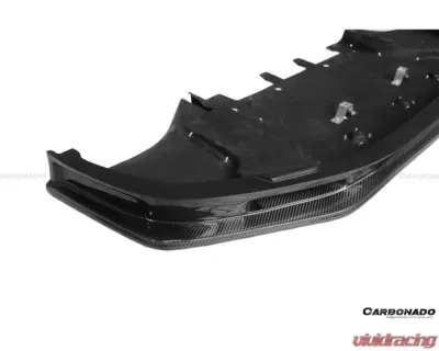 Carbonado Carbon Fiber NSM Style Partial Front Lip for Nissan GTR R35 2008-2011 - CF8353NSM-FL