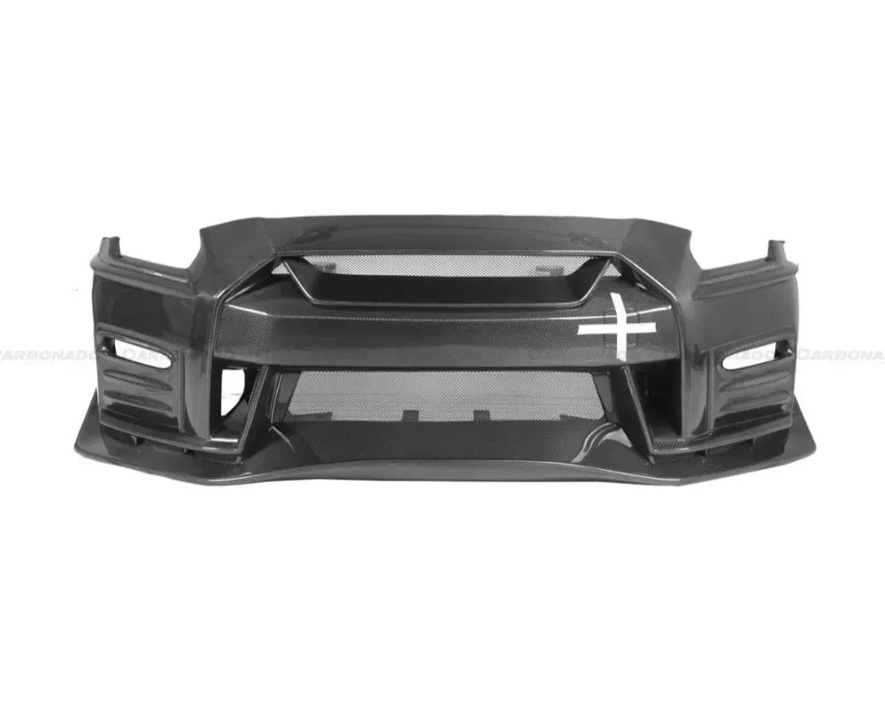 Carbonado CFRP Front Bumper Nissan GTR R35 2017-2022 - CF8354NSMO-FB