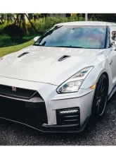 Carbonado CFRP Front Bumper for Nissan GTR R35 2017-2022 - Carbon Fiber Finish                                     - CF8354NSMO-FB - Image 13