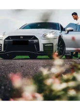 Carbonado CFRP Front Bumper for Nissan GTR R35 2017-2022 - Carbon Fiber Finish                                     - CF8354NSMO-FB - Image 17