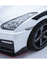 Carbonado CFRP Front Bumper for Nissan GTR R35 2017-2022 - Carbon Fiber Finish                                     - CF8354NSMO-FB - Image 5