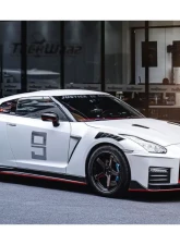 Carbonado CFRP Front Bumper for Nissan GTR R35 2017-2022 - Carbon Fiber Finish                                     - CF8354NSMO-FB - Image 7