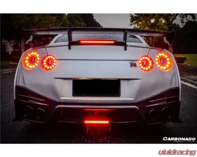 Carbonado FGCF Rear Bumper Nissan GTR R35 2008-2022 - FGCF8354NSMO-RB
