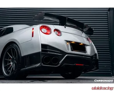 Carbonado FGCF Rear Bumper Nissan GTR R35 2008-2022 - FGCF8354NSMO-RB