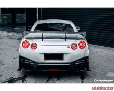Carbonado FGCF Rear Bumper Nissan GTR R35 2008-2022 - FGCF8354NSMO-RB