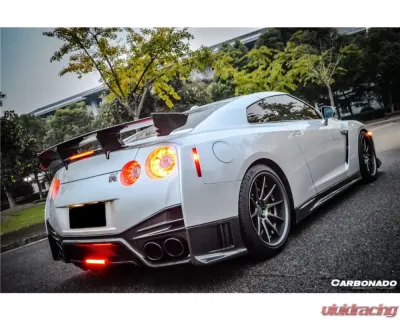Carbonado FGCF Rear Bumper Nissan GTR R35 2008-2022 - FGCF8354NSMO-RB