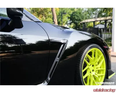 Carbonado CFRP OEM Style Fender Vents Nissan GTR R35 2008-2022 - CF8354OE-FDV