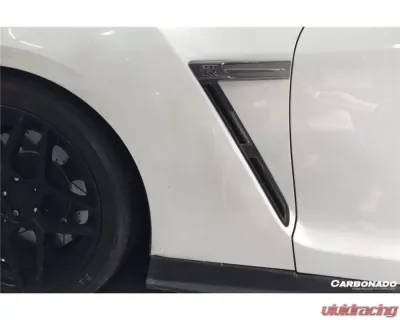 Carbonado CFRP OEM Style Fender Vents Nissan GTR R35 2008-2022 - CF8354OE-FDV