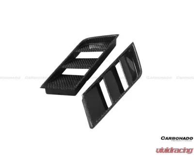 Carbonado CFRP OEM Style Rear Diffuser Side Vents Nissan GTR R35 2017-2022 - CF8354OE-RDV