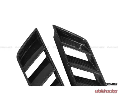 Carbonado CFRP OEM Style Rear Diffuser Side Vents Nissan GTR R35 2017-2022 - CF8354OE-RDV