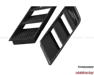 Carbonado CFRP OEM Style Rear Diffuser Side Vents Nissan GTR R35 2017-2022 - CF8354OE-RDV