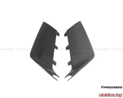 Carbonado CFRP BS Style Front Bumper Vent Caps Audi RS6 C7 Avant 2013-2018 - CF8362BS.CA