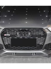 Carbonado CFRP BS Style Front Bumper Vent Caps Audi RS6 C7 Avant 2013-2018                                     - CF8362BS.CA - Image 7