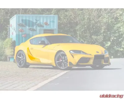 Carbonado CFRP OEM Style Door Penal Garnish Trim Replacement Toyota GR Supra A90 A91 2019+ - CF8380OE-DPGT