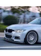 Carbonado CFRP GV Style Front Lip BMW 3 Series F30 | F35 M-Tech 2011-2019                                     - CF8467GV-FL - Image 4