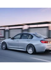 Carbonado CFRP GV Style Rear?Lip w/ Diffuser & Caps BMW 3 Series F30 | F35 M-Tech 2011-2019                                     - CF8467GV-RD - Image 9
