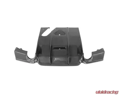 Carbonado CFRP GV Style Rear?Lip w/ Diffuser & Caps BMW 3 Series F30 | F35 M-Tech 2011-2019 - CF8467GV-RD