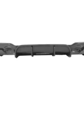 Carbonado CFRP GV Style Rear?Lip w/ Diffuser & Caps BMW 3 Series F30 | F35 M-Tech 2011-2019                                     - CF8467GV-RD - Image 3