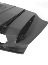 Carbonado CFRP GV Style Rear?Lip w/ Diffuser & Caps BMW 3 Series F30 | F35 M-Tech 2011-2019                                     - CF8467GV-RD - Image 6